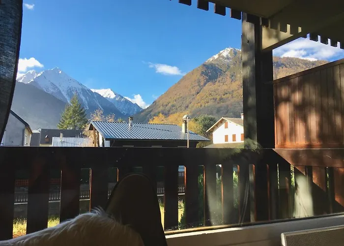 Διαμέρισμα T2 Centre Village - Proximite Telecabine - Vue Montagne Plein Sud - Terrasse Couverte - Balcon - 1 Lit Double En 160 - Salon 1 Canape Convertible En 140 - Cuisine Separee *