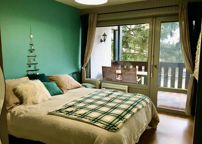 T2 Centre Village: Mountain View With Covered Terrace Apartment Saint-Lary-Soulan